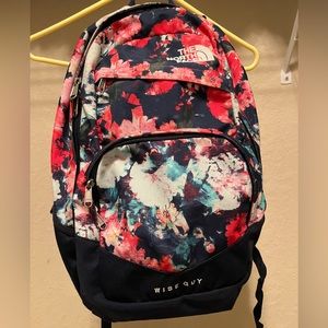 North Face Wise Guy Floral Backpack
